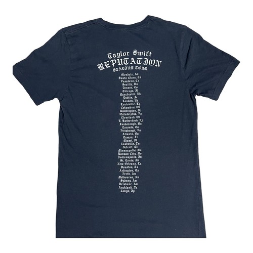 T-Shirt Taylor Swift Reputation Tour Größe Small doppelseitig Stadion Tour - Bild 3 von 12