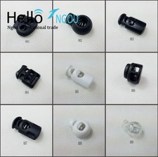 20X Shoelace Buckle Non-slip Stopper Rope Clip Clamp Cord Lock Running