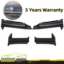 Full 4pc Bumper Filler Set For Buick National-t-type-regal 1981-1987