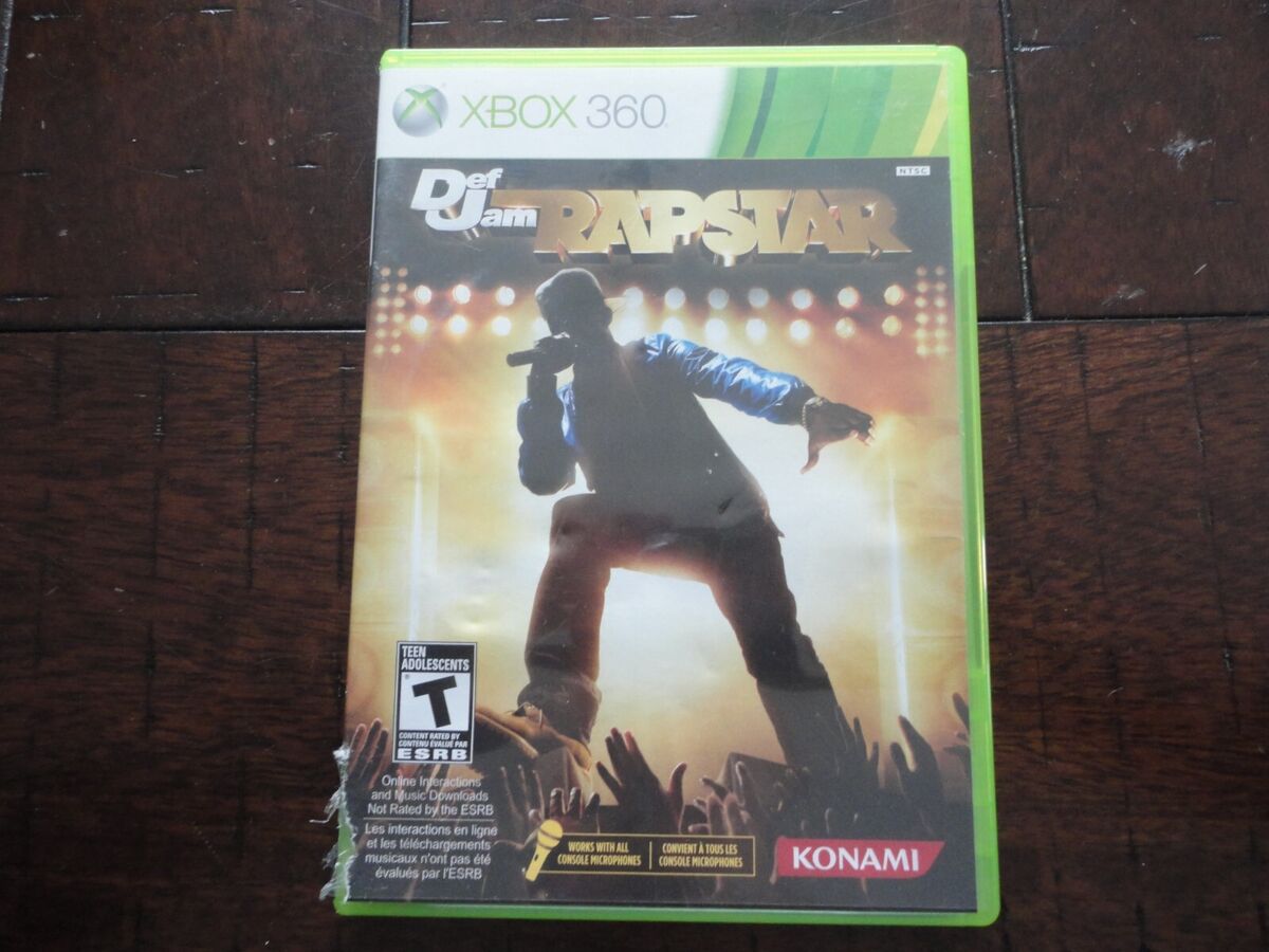 Def Jam Rapstar (Microsoft Xbox 360, 2010) 83717300915