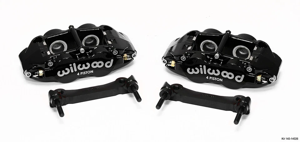 Wilwood 140-14026 Forged Narrow Superlite 4R Caliper and Bracket Upgrade Kit Foto 2 de 4