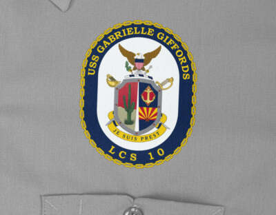 LCS-10 USS Gabrielle Giffords Iron On Heat Transfer Vinyl HTV
