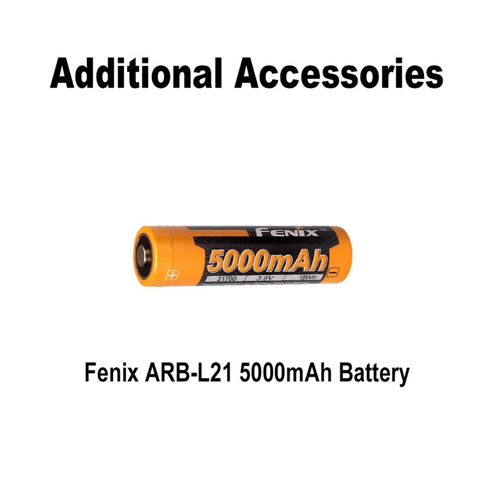 Fenix PD36R Pro 2800 Lumen Rechargeable Tactical Flashlight with 2x Battery - Image 2 of 4