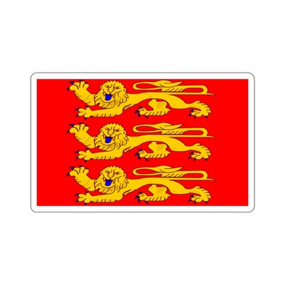 Flag of Upper Normandy France STICKER Vinyl Die-Cut Decal