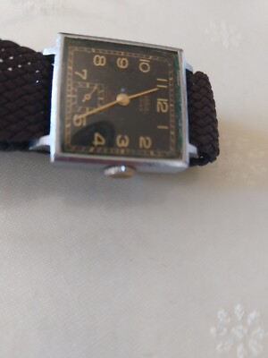 Montre Bracelet REC Style Art Déco - Mouvement Mécanique à Remontage Manuel - Non Fonctionnelle - Occasion
