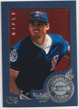 1996 Fleer E-XL #30 Tim Salmon California Angels