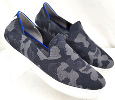 Rothy's The Original Camo Stretch Slip-On Loafer knit Sneaker Shoes Women's 7.5