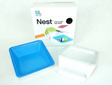 Blue Lounge Nest iPad Stand Device Holder, Accessory Tray, White or Blue BL1701