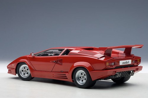 AUTOart 1:18 Lamborghini Countach Edición 25 Aniversario Rojo (74534) - Imagen 16 de 19
