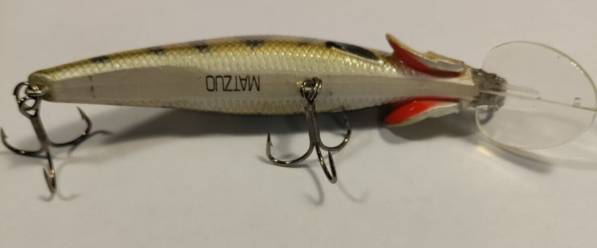 Fishing Lure Matzuo Natural Walleye Fishing Lure SMDS9NWLYE New No