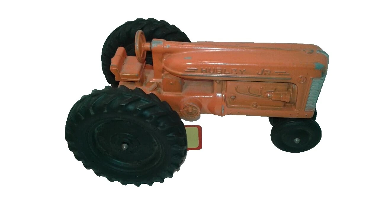 Tractor de hierro fundido Hubley Vintage fabricación vehículos de granja diecast