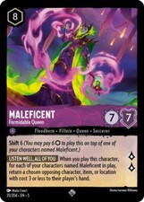 Lorcana Maleficent - Formidable Queen 35/222 Shimmering Skies NM