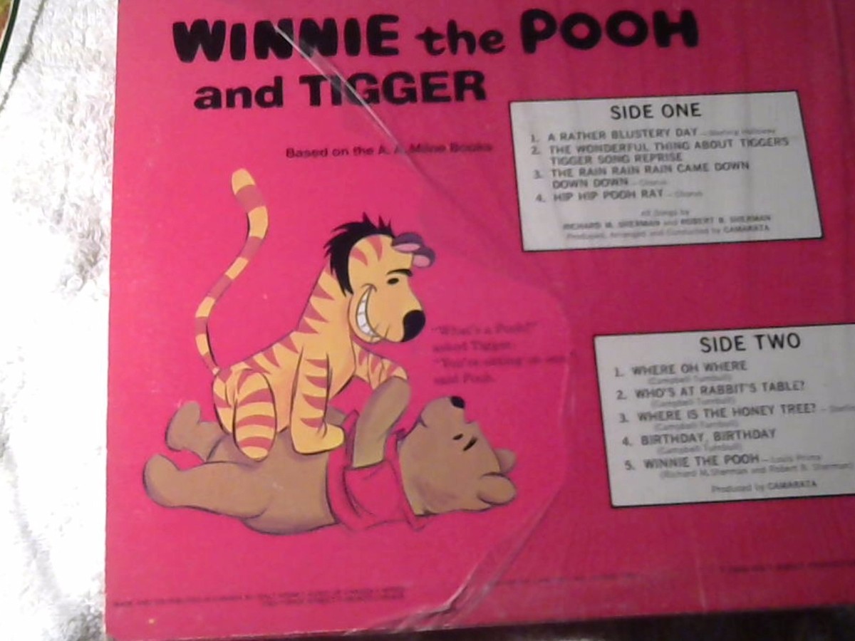 「WINNIE THE POOH」　ASPARAGUS ディズニー　レコード winnie the pooh ASPARAGUS レコード