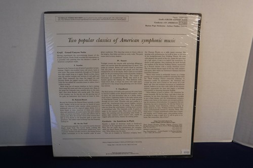 Arthur Fiedler, Grofe: Grand Canyon, RCA Victrola VICS 1423, SEALED Classical - Picture 2 of 2