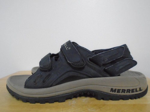 Merrell air cushion Men's Sport Sandal Black Color Size 9 - Picture 4 of 17