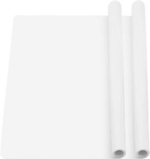 VEGCOO 2pcs Extra Large Silicone Mat Craft Mats Silcone Mat Silicone Sheet for 
