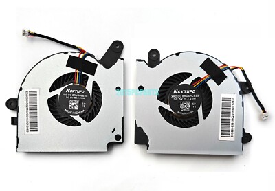 New for MSI GF75 Thin 8RC 8RD GF75 9SC 9SD MS-17F1 MS-17F2 CPU & GPU Fans