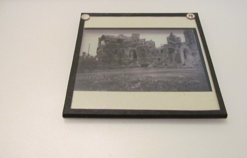 Glaszauber Windlicht Dia ALBERT BASILIKA NACH BOMBARDEMENT UM 1.WK - Bild 2 von 2