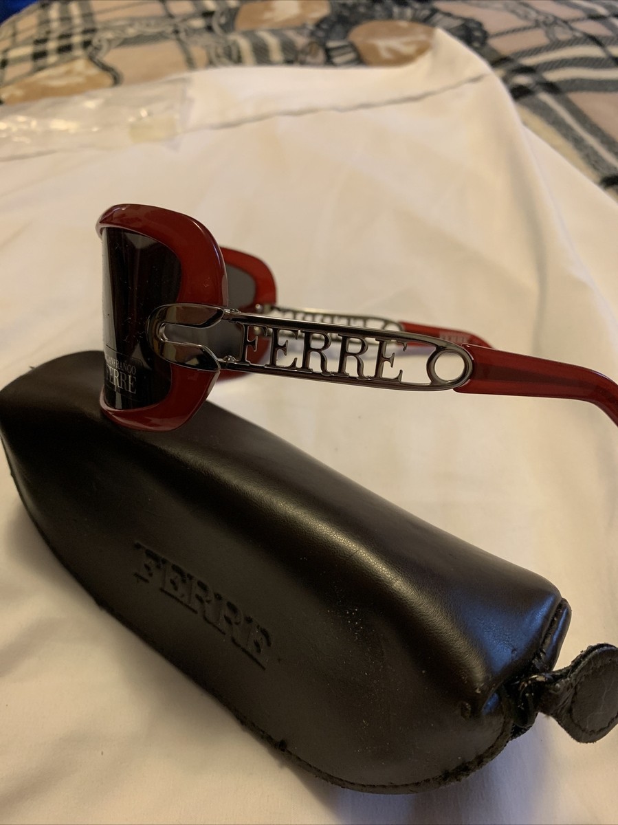 Gianfranco Ferre Sunglasses Vintage 05/3 GF66904 Burgundy Red With