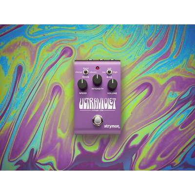 Strymon UltraViolet UniVibe-Style Chorus and Vibrato Pedal for