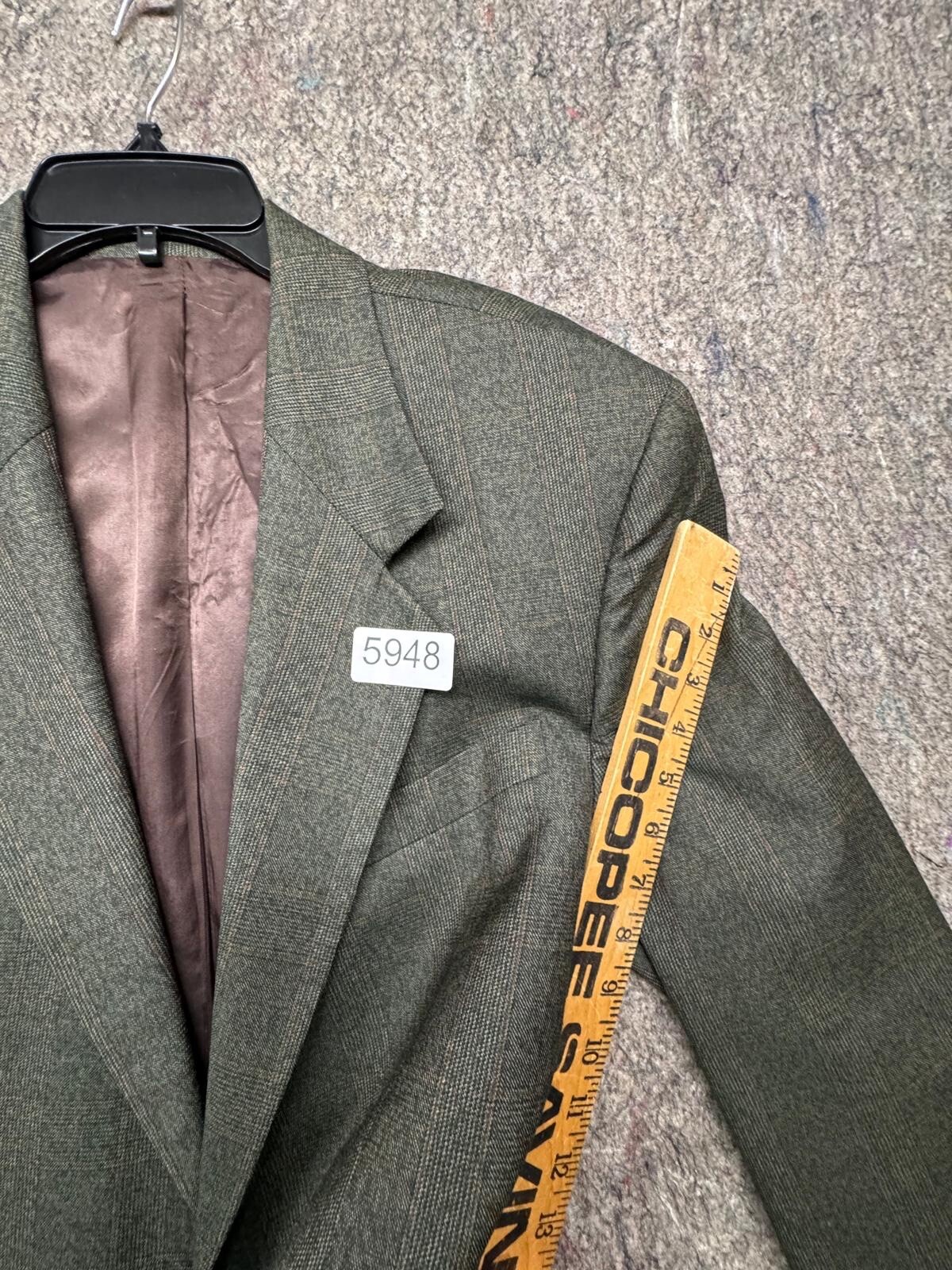 Yves Yves Saint Laurent Pour Homme Blazer GreenSu… - image 10