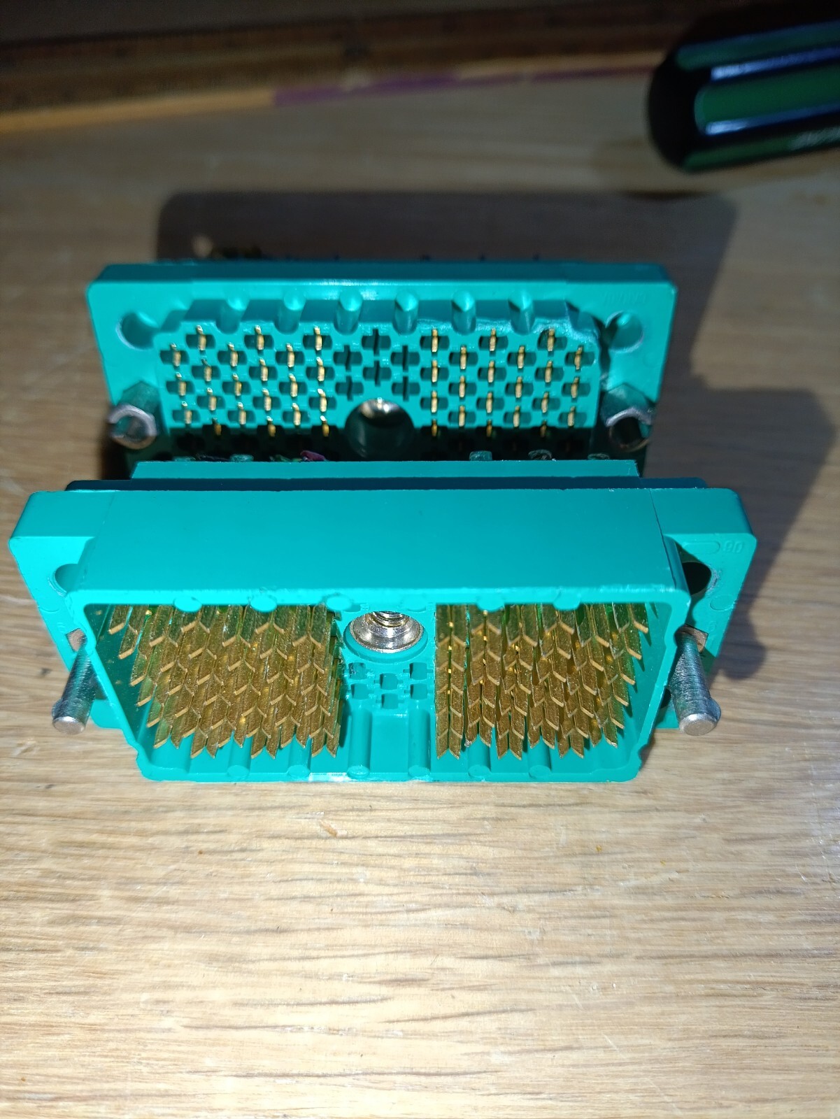 ONE EDAC 90 PIN CONNECTOR MALE + FEMALE