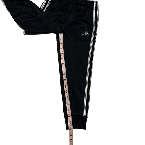 Adidas Boys Black Silver Active Full Zip Jacket Sweat Pants 2 Piece Set Size 5 - Picture 10 of 11