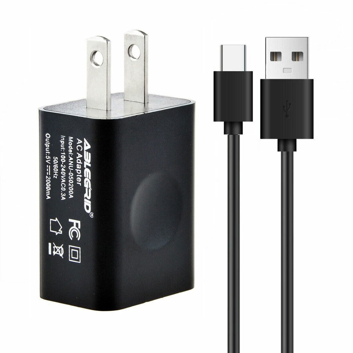 AC Adapter + USB-C Cable For Sony WH-1000XM4 Wireless Noise