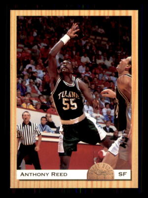 1993 Basketball Classic Draft Picks Anthony Reed Chicago Bulls #60 DP ...