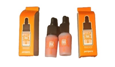 Lot of 2 Peripera Ink Airy Velvety Lip Tint #2 Pretty Orange Pink *NEW*