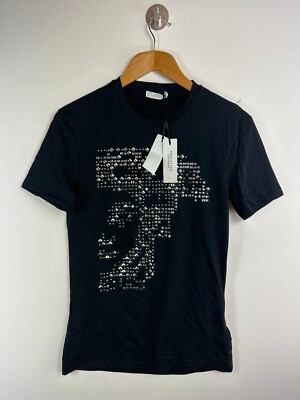Authentic *CLG* Versace Collection  V800610 Crew Neck T-Shirt  - XS