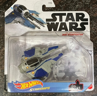 Hot Wheels Starships Star Wars Obi-Wan Kenobi Jedi Starfighter