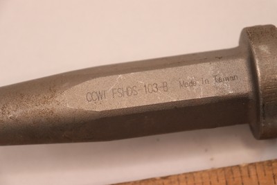Champion Chisel Heavy Duty Floor Scraper Shank 1-1/8'' Hex Notch x 21''
