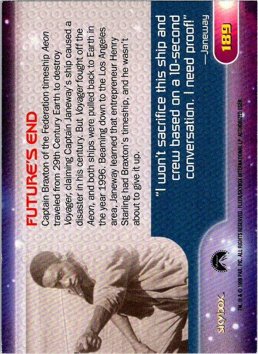 1999 Skybox Star Trek Voyager Closer To Home - PICK / CHOOSE YOUR CARDS - Picture 23 of 157