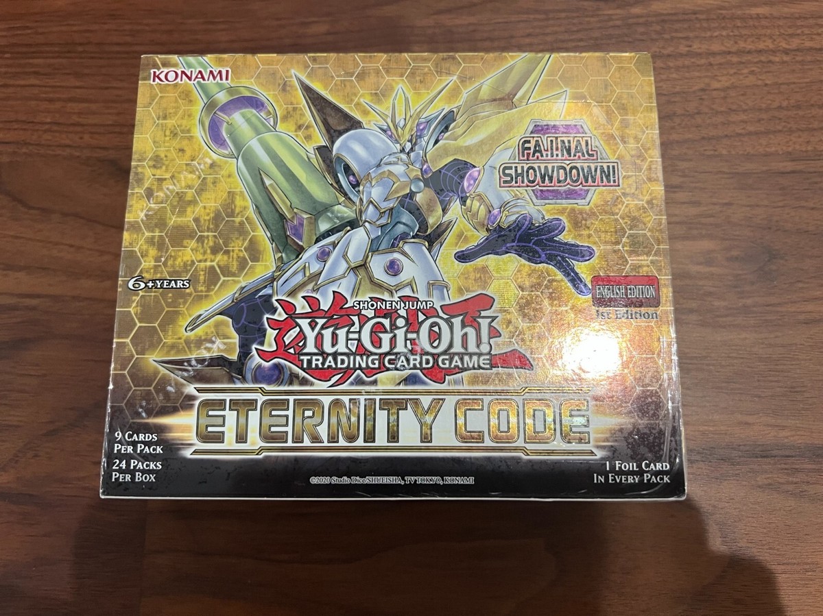 Yu-Gi-Oh! Eternity Code Booster Box - Pack of 24 for sale
