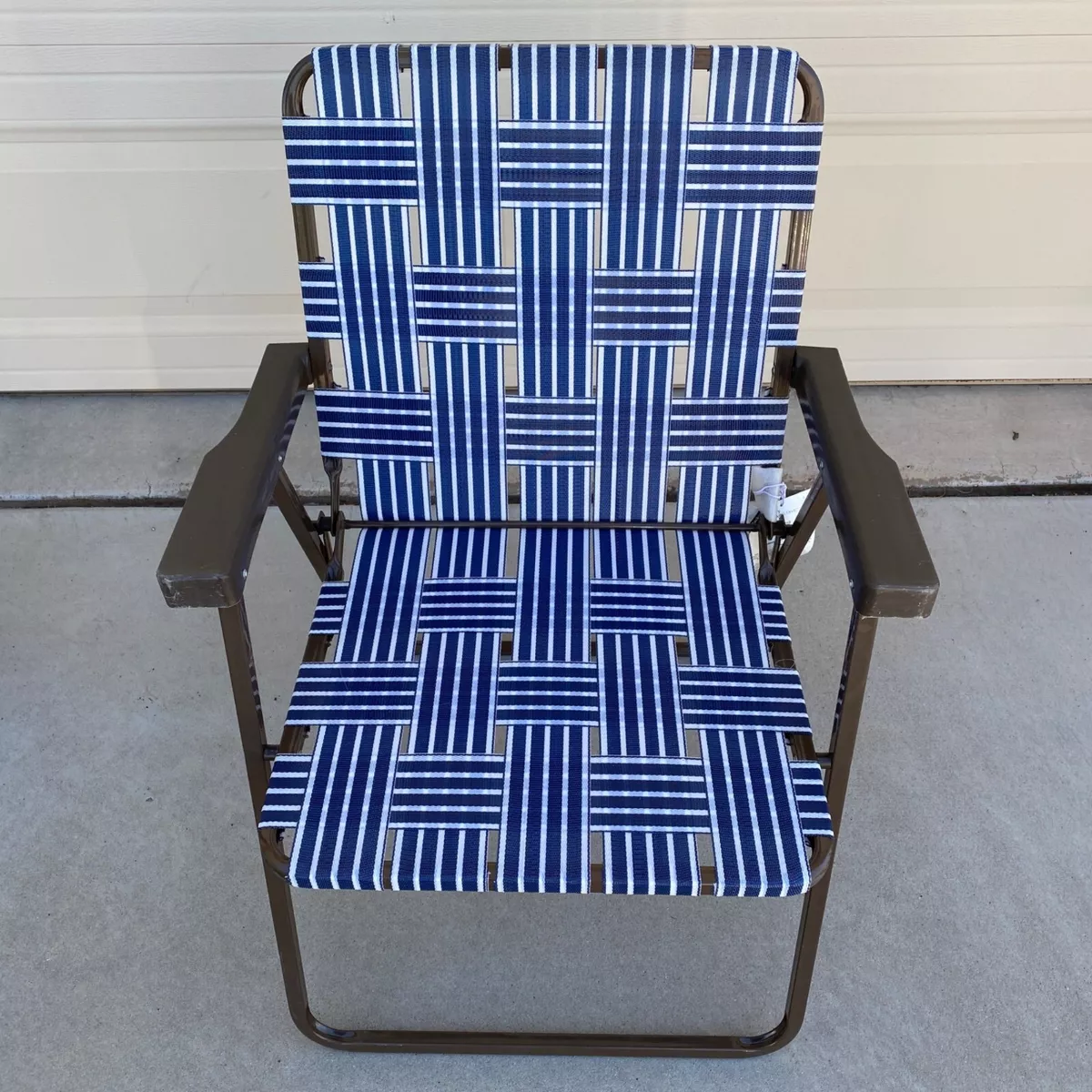 Mainstays aluminum web folding chair new arrivals