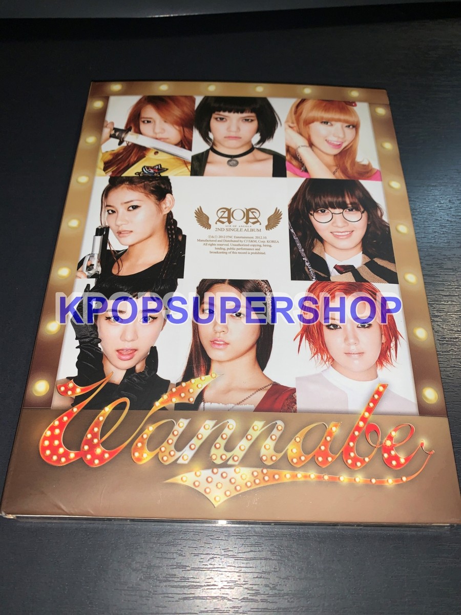 AOA 2nd Single Album Vol 2 Wanna Be CD Water Damage Jimin