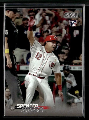 2023 Stadium Club #213 Spencer Steer Rookie Card Cincinnati Reds