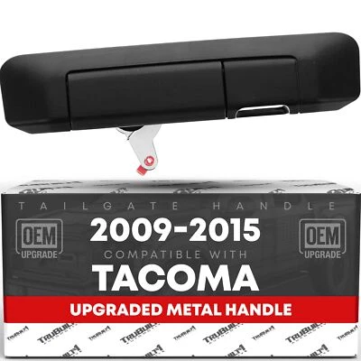 Tailgate Handle, Metal for 2009-2015 Toyota Tacoma - Black w/ Camera Hole - T... - Bild 1 von 4