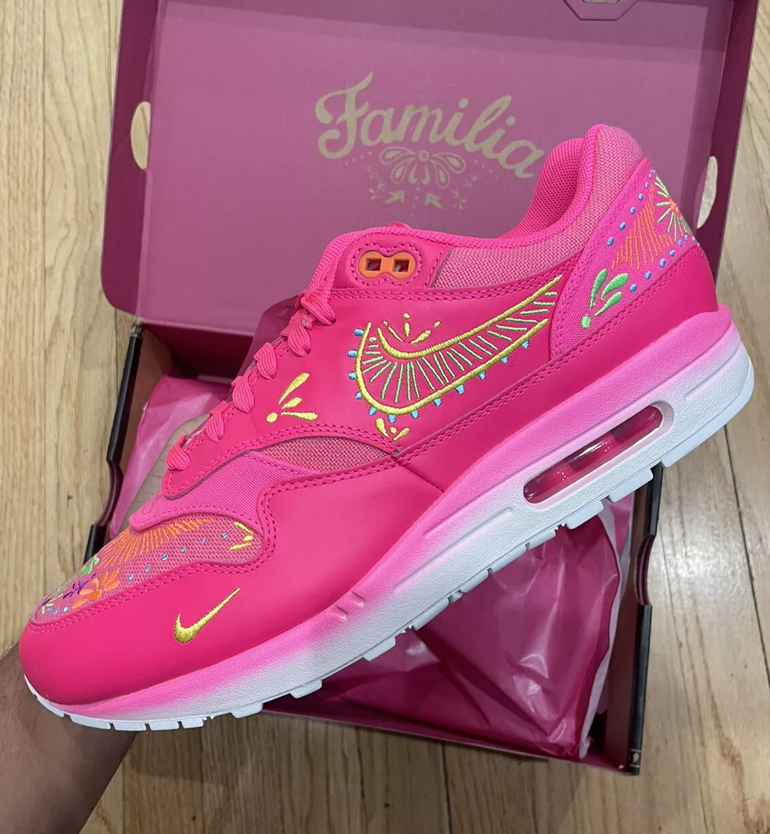 Nike Air Max 1 Premium x Dia De Muertos Mens 11 Womens 12.5