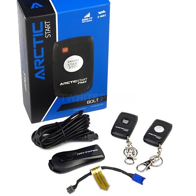 Arctic Start FMX Bolt 2 RF-AR2WR2-FM 2-Way 1-Button LED Remote Kit 3000' Range