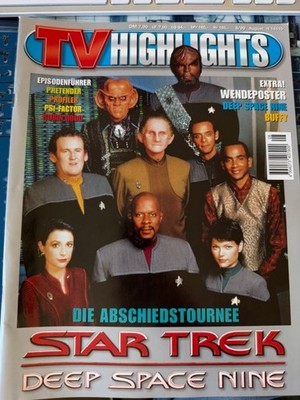 TV Highlights (August 1999) Magazin - Star Trek Deep Space Nine