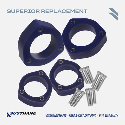 AUTOACER -16p Front & Rear Leveling Lift Kit Poly Spacers 40mm for Highlander RX