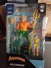 MCFARLANE DC MULTIVERSE AQUAMAN  DC CLASSIC COSTUME  W  QWSP DIGITAL COLLECTIBLE