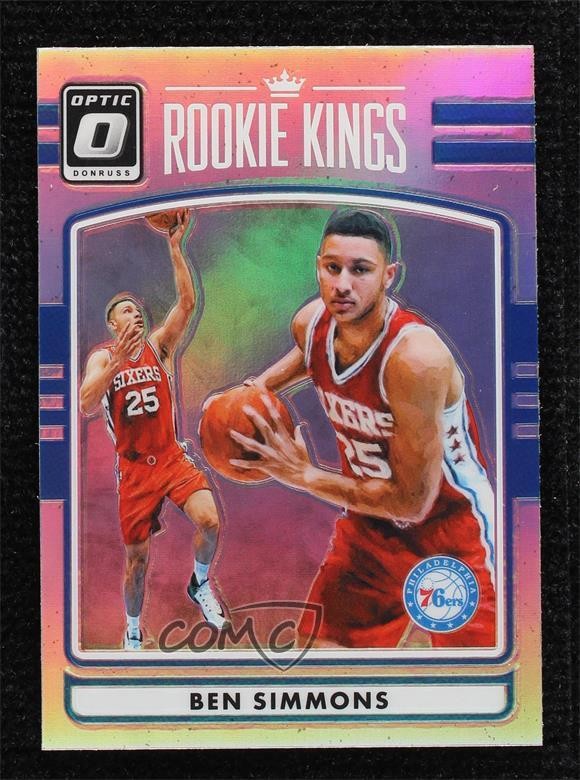 2016-17 Panini Donruss Optic Rookie Kings Holo Silver Prizm Ben Simmons #2 0vv