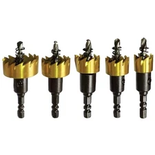 High Speed Steel Hole Saw Cutter Set for Metal and Wood