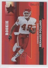 2006 Leaf Rookies & Stars Longevity Rookie Ruby 83/199 Bernard Pollard #187 1i0