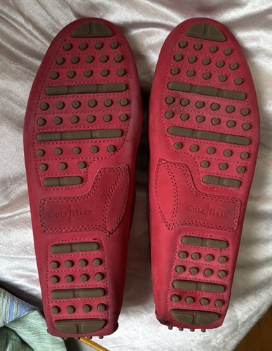 Cole Haan Gorgeous, Super Comfortable Driver Loafers Red 10 - Picture 4 of 6