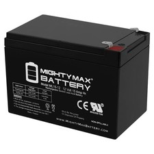 Mighty Max ML15-12 - 12V 15AH F2 Rechargeable SLA AGM Battery