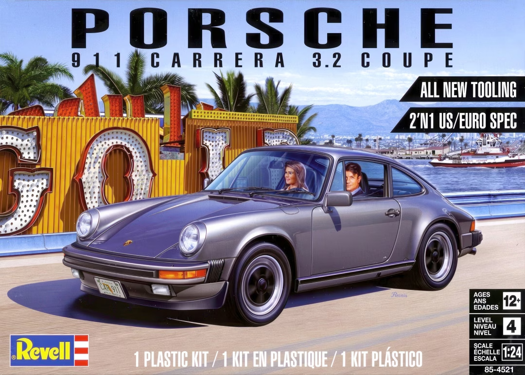 Revell 85-4521 Porsche 911 Carrera 3.2 Coupe Kitbash Parts Door